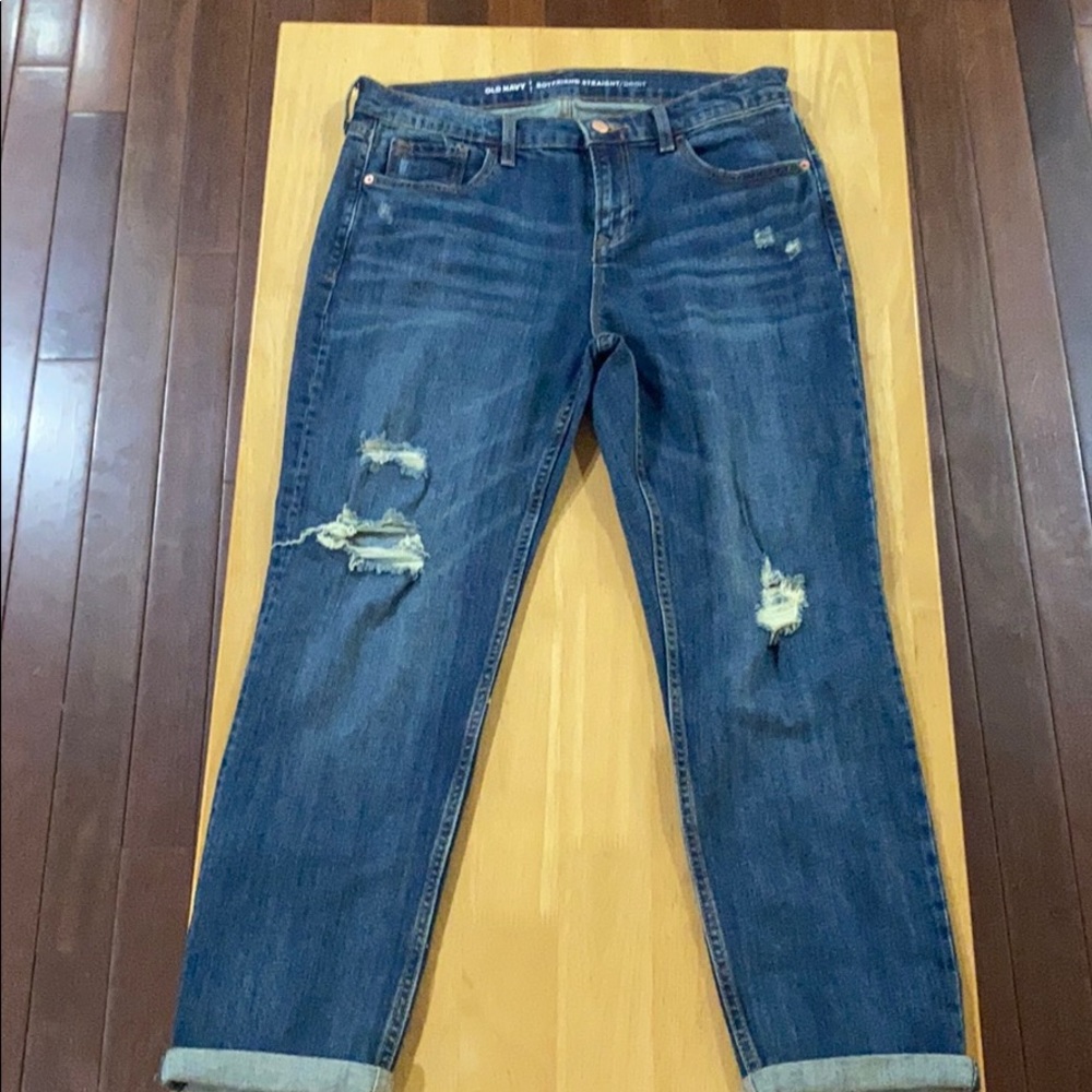 Old Navy Boyfriend Straight, 8 reg